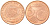 Нидерланды 5 евроцентов 2008 KM 236 сталь плакированная медью UNC 186-247