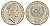Австралия 20 центов 1995 50 лет ООН KM 295 медно-никель UNC 4631-1146