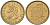 ФИНЛЯНДИЯ 10 ПЕННИ 1975 S KM 46 алюминиевая бронза 192-1039