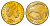 Новая Зеландия 1 доллар 2002 Елизавета II (1952-2022), птица киви KM 120 алюминиевая бронза UNC 4652-722