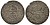 Бранденбург-Пруссия 1/21 талера 1574 Йоханн Георг (1571-1598), вес 2,07 гр. Saurma 4790 серебро 1516-225