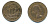Великобритания 1/2 пенни 1960 Елизавета II (1952-2022) KM 896, Spink 4158 бронза 59-842