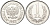 Польша 1 злотый 1982 MW, Народная Республика KM 49.1, Parchimowicz 213u алюминий UNC 4182-612