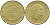 Италия 200 лир 1978 R, шестерня KM 105 алюминиевая бронза 4395-541