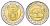 ЮАР 5 рандов 2012 KM 555 биметалл UNC 4626-916