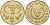 Кипр 5 центов 1994 KM 55.3 никель латунь 4141-1046