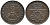 ДАНИЯ 2 ЭРЕ 1912 VBP; GJ, ФРЕДЕРИК VIII (1906-1912) KM 805 бронза 67-147
