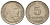 Аргентина 5 сентаво 1956 генерал Хосе де Сан Мартин KM 50, Schon 49a.2 сталь плакированная никелем    4609-1157