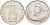 Италия 5 лир 1998 R, дельфин KM 92 алюминий  UNC  4594-1022