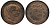ИСПАНИЯ 5 СЕНТИМО 1878 ОМ, АЛЬФОНСО XIII KM 674 бронза 1522-512