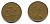 Великобритания 2 пенса 1971 Елизавета II (1952-2022) КМ 916, Spink 4235 (C1) бронза 4110-544