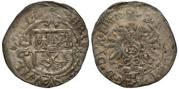 МАГДЕБУРГ 4 ГРОША 1619-1622 КРИСТИАН ВИЛЬГЕЛЬМ ФОН БРАНДЕНБУРГ KM 54 серебро 1515-2033