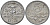 ФРАНЦИЯ 5 САНТИМОВ 1920 НИЦЦА, ТОКЕН, НОТГЕЛЬД алюминий 105-349