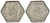 Египет 2 пиастра 1944 AH 1363, Фарук (1936-1952) KM 369 серебро 4611-1249