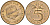 Нидерланды 5 центов 1969 Юлиана (1948-1980) KM 181 бронза 4579-624