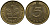 ФРГ 5 ПФЕННИГОВ 1982 D KM 107, J. 382 сталь плакированная латунью 33-216