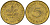 ФРГ 5 пфеннигов 1991 A J.382, KM 107 сталь плакированная латунью    4598-1114