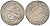 Польша 1/2 гроша (полугрош) 1501-1506 Александр I король Польский (1501-1506), вес 0,91 гр. серебро 1517-415