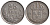 Швеция 25 эре 1941 G, Густав V (1907-1950) KM 785 серебро 4179-854