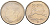 Норвегия 50 эре 1967 Улаф V (1957-1991), собака KM 408 медно-никель UNC 4582-715