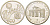 Испания 1 экю 1992 Мадрид - столица европейской культуры X M8 серебро  PROOF   1080-9-65