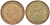 Великобритания 1 пенни 1945 Георг VI (1936-1952) KM 845, Spink 4114 бронза 4165-423