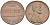 США 1 цент 1960 D, Линкольн, LARGE DATE KM 201 медь цинк 3309-225