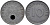 ГЕРМАНИЯ 10 РЕЙХСПФЕННИГОВ 1942 D KM 101, J. 371 цинк 4401-642