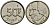 Бельгия 50 франков 1990 BELGIE, Бодуэн I (1951-1993) KM 168 никель 4138-844