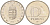 Венгрия 10 форинтов 2007 KM 695 латунь плакированная медно-никелем 259-257