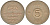 Швеция 5 эре 1966 U, Густав VI Адольф (1950-1973) КМ 822 бронза 77-534