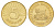 Македония 5 денаров 2008 KM 4 латунь UNC 4646-1152