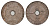 Французский Индокитай 1 сантим 1923 KM 12 бронза 1526-442