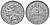 Франция 5 франков 1947 open 9 KM 888b.1, Le Franc 339.9 алюминий 4123-532