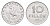 Венгрия 10 филлеров 1973 BP KM 572 алюминий aUNC 4685-1038