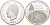 Испания 1000 песет 1995 XXVI олимпийские игры в Атланте 1996 года KM 952 серебро PROOF 01-168-11