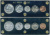США годовой набор из 5 монет (1, 5, 10 (дайм), 25 (квотер) и 50 центов) 1964 U.S. PROOF SET KM 164, A192, 195, 201 и 202 PROOF 8-2-05-05