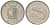 Мальта 10 центов 1991 золотая макрель KM 96 медно-никель 192-1242