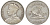 Фиджи 1 шиллинг 1935 Георг V (1910-1936), парусник KM 4 серебро    91-1031