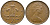 Великобритания 2 пенса 1971 Елизавета II (1952-2022) KM 916, Spink 4235 (C1) бронза 177-933
