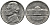 США 5 центов 1972 D, Джефферсон KM А192 медно-никель 4577-1212