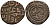 Индия, Делийский султанат 2 гани 1308 (AH711) Alu ed-din Muhammad Shab II (1295-1315) Goron/Goenka D 233, Mitchiner 2569 биллон 4189-254