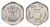 Индия 3 пайса 1971 без отметки монетного двора - Калькутта KM 14.2 алюминий UNC 4643-269