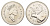 Канада 25 центов 1996 Елизавета II (1952-2022), олень, specimen KM 184 никель BU 4638-544