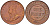 Австралия 1 пенни 1921 Георг V (1910-1936) KM 23 бронза 441-824