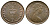 Великобритания 1/2 пенни 1974 Елизавета II (1952-2022) KM 914, Spink 4239 бронза 220-426