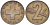 Швейцария 2 раппена 1963 В KM 47 бронза 4591-1253