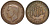 Великобритания 1/2 пенни 1940 Георг VI (1936-1952) KM 844, Spink 4115 бронза 4175-831