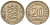 Эстония 20 центов 1935 Республика (1918-1941) KM 17 никель бронза 4615-1116