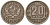 СССР 20 копеек 1936 KM 104, Schon 53 медно-никель 4605-817